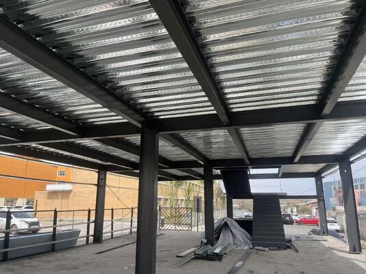Professional Design Fast Installation Wide Span Workshop Building Prefabricated Structure Workshop Steel Bonded Warehouse