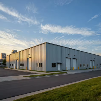 Sustainable Prefabricated Steel Structure Workshop ISO 9001 Custom Industrial Building Solutions