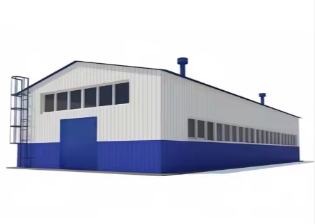 Sıcak satış prefabrik endüstriyel çelik yapı atölyeleri ve bitkiler çelik bina deposu