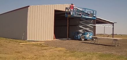 Customized Prefabricated Building Steel Structure Warehouse Farm Shed Prefab Workshop Barndominium